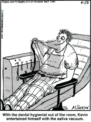 Close to Home - Monday April 25, 2005 Comic Strip