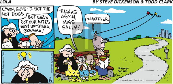 Lola on Sunday March 19, 2006 Comic Strip