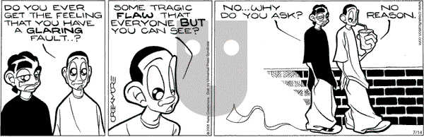 Maintaining on Monday July 14, 2008 Comic Strip