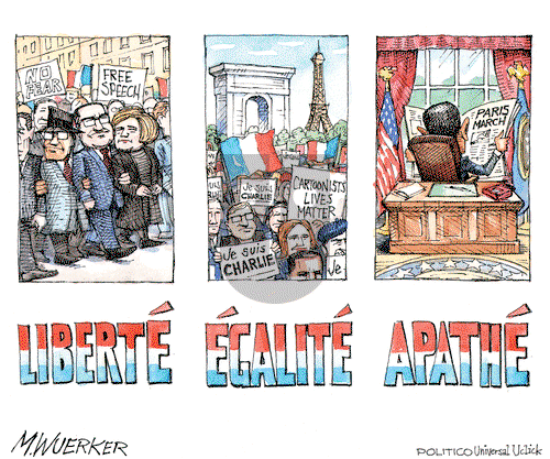 Matt Wuerker on Tuesday January 13, 2015 Comic Strip