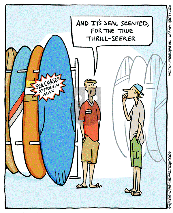 The Daily Drawing on Saturday April 9, 2022 Comic Strip