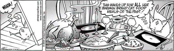 Rose is Rose - Thursday November 25, 2004 Comic Strip