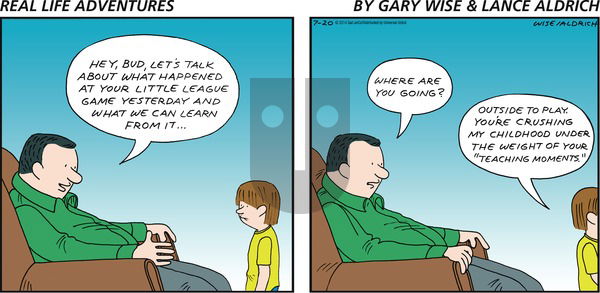 Real Life Adventures on Sunday July 20, 2014 Comic Strip
