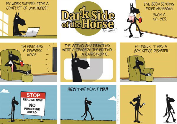 Dark Side of the Horse - Sunday February 16, 2025 Comic Strip