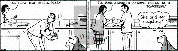 Fred Basset on Tuesday September 29, 2009 Comic Strip