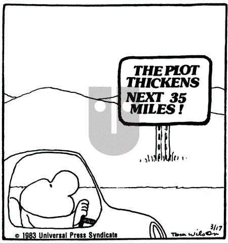 Ziggy - Thursday March 17, 1983 Comic Strip