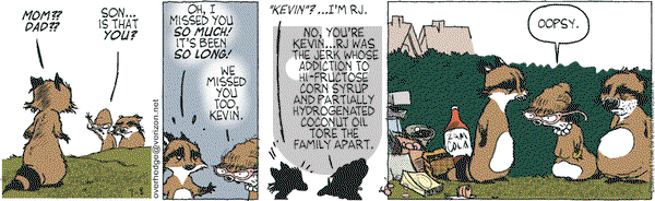 Over the Hedge on Wednesday July 8, 2009 Comic Strip
