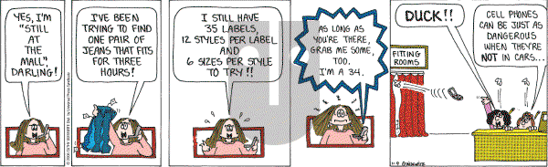 Cathy Classics - Thursday November 9, 2006 Comic Strip