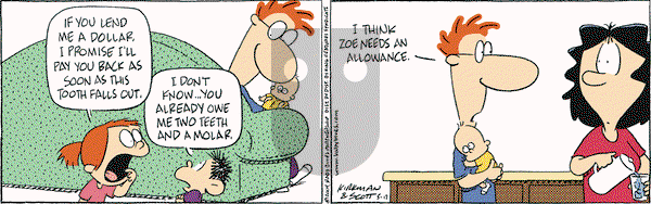 Baby Blues on Saturday March 26, 2005 Comic Strip