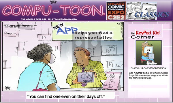 Compu-toon on Sunday April 6, 2025 Comic Strip