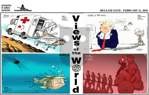 Views of the World on Friday February 14, 2020 Comic Strip