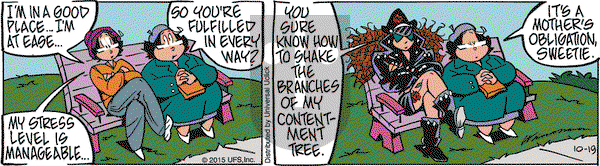 Rose is Rose on Monday October 19, 2015 Comic Strip