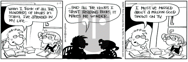 Soup to Nutz - Old on Monday February 19, 2007 Comic Strip