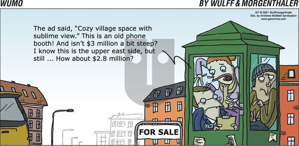 WuMo on Sunday March 7, 2021 Comic Strip