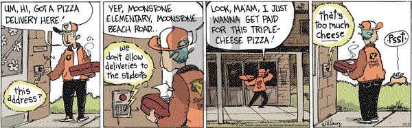 Wallace the Brave on Monday March 15, 2021 Comic Strip