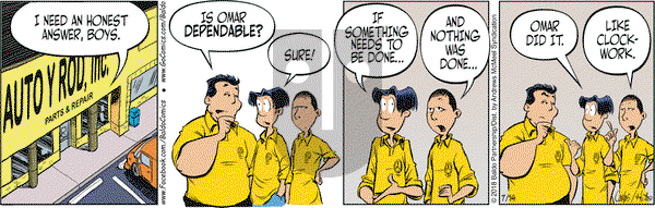 Baldo on Saturday July 14, 2018 Comic Strip
