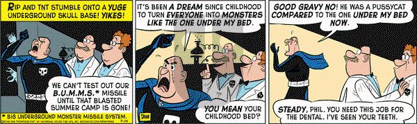 Rip Haywire on Thursday July 14, 2016 Comic Strip