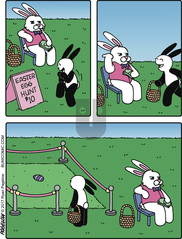 Buni on Friday April 14, 2017 Comic Strip