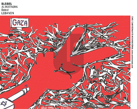 ViewsMidEast on Sunday January 18, 2009 Comic Strip