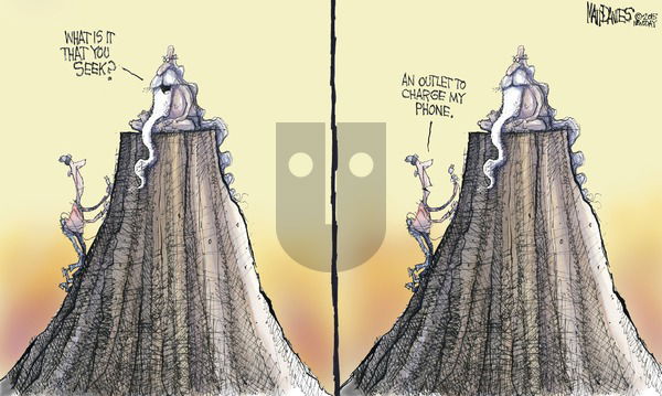 Matt Davies on Sunday July 12, 2015 Comic Strip