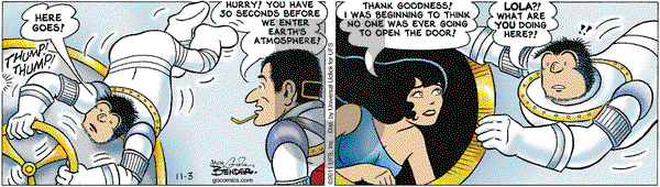 Alley Oop on Thursday November 3, 2011 Comic Strip