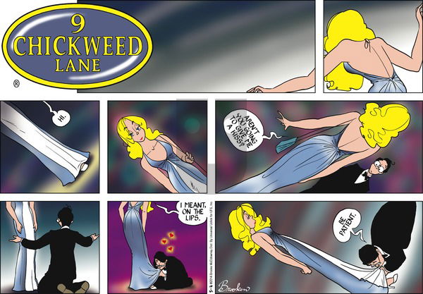 9 Chickweed Lane on Sunday May 4, 2014 Comic Strip