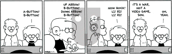 FoxTrot on Monday April 7, 2003 Comic Strip