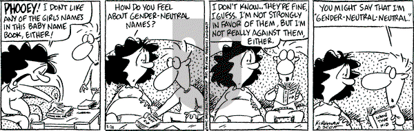 Baby Blues - Tuesday March 28, 1995 Comic Strip