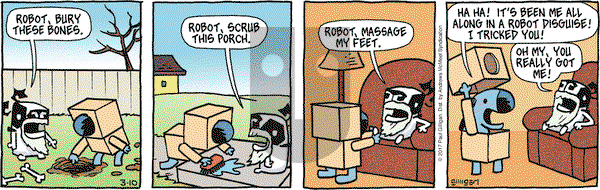 Pooch Cafe on Friday March 10, 2017 Comic Strip