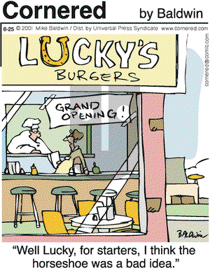 Cornered on Monday June 25, 2001 Comic Strip