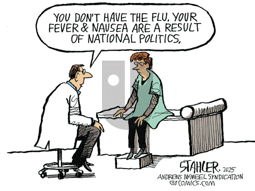 Jeff Stahler on Wednesday February 19, 2025 Comic Strip