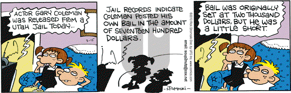 Soup to Nutz - Old on Monday March 15, 2010 Comic Strip