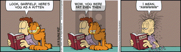 Garfield on Thursday June 15, 2017 Comic Strip