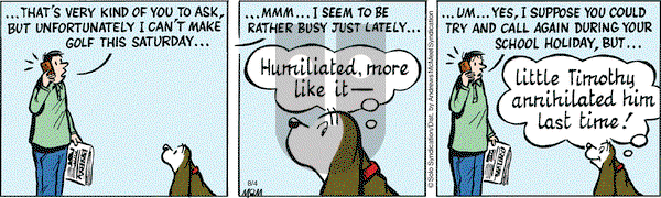 Fred Basset on Saturday August 4, 2018 Comic Strip