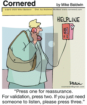 Cornered on Saturday March 28, 2020 Comic Strip