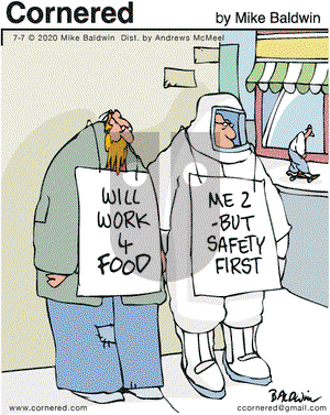 Cornered on Tuesday July 7, 2020 Comic Strip