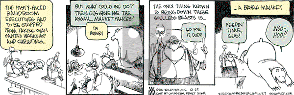 Non Sequitur on Friday December 22, 2006 Comic Strip