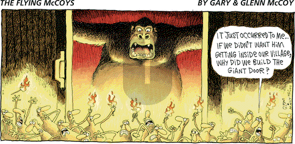 The Flying McCoys on Sunday August 14, 2011 Comic Strip
