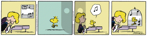Peanuts on Monday April 14, 2025 Comic Strip