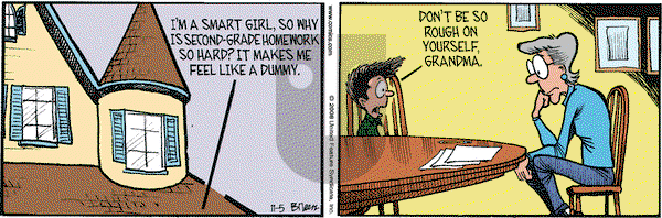 Grand Avenue on Wednesday November 5, 2008 Comic Strip