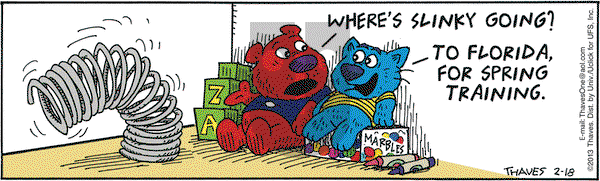 Frank and Ernest on Monday February 18, 2013 Comic Strip