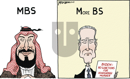 Robert Ariail on Wednesday March 3, 2021 Comic Strip