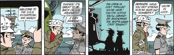 Doonesbury on Thursday November 29, 2001 Comic Strip