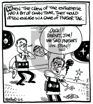 Reality Check on Wednesday October 5, 2005 Comic Strip