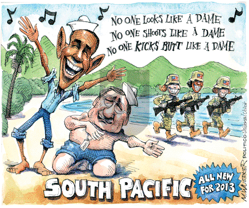 Matt Wuerker on Monday January 28, 2013 Comic Strip