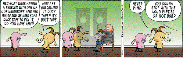 Pearls Before Swine on Monday November 21, 2016 Comic Strip
