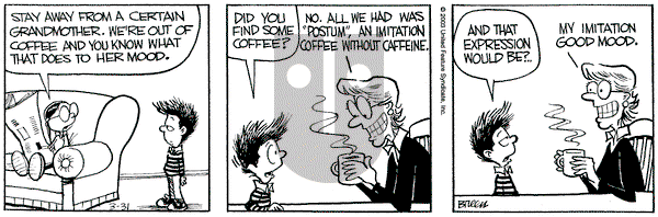Grand Avenue on Thursday April 3, 2003 Comic Strip