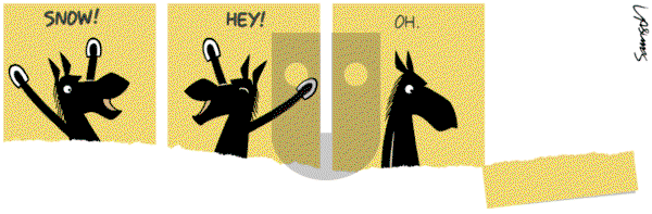 Dark Side of the Horse on Wednesday December 23, 2015 Comic Strip