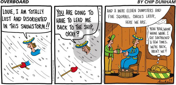 Overboard on Sunday February 9, 2003 Comic Strip