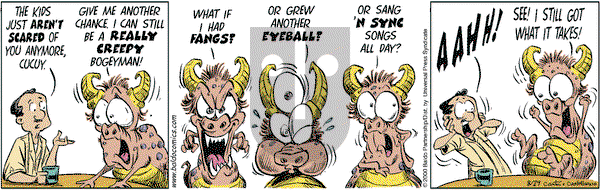 Baldo on Friday September 8, 2000 Comic Strip